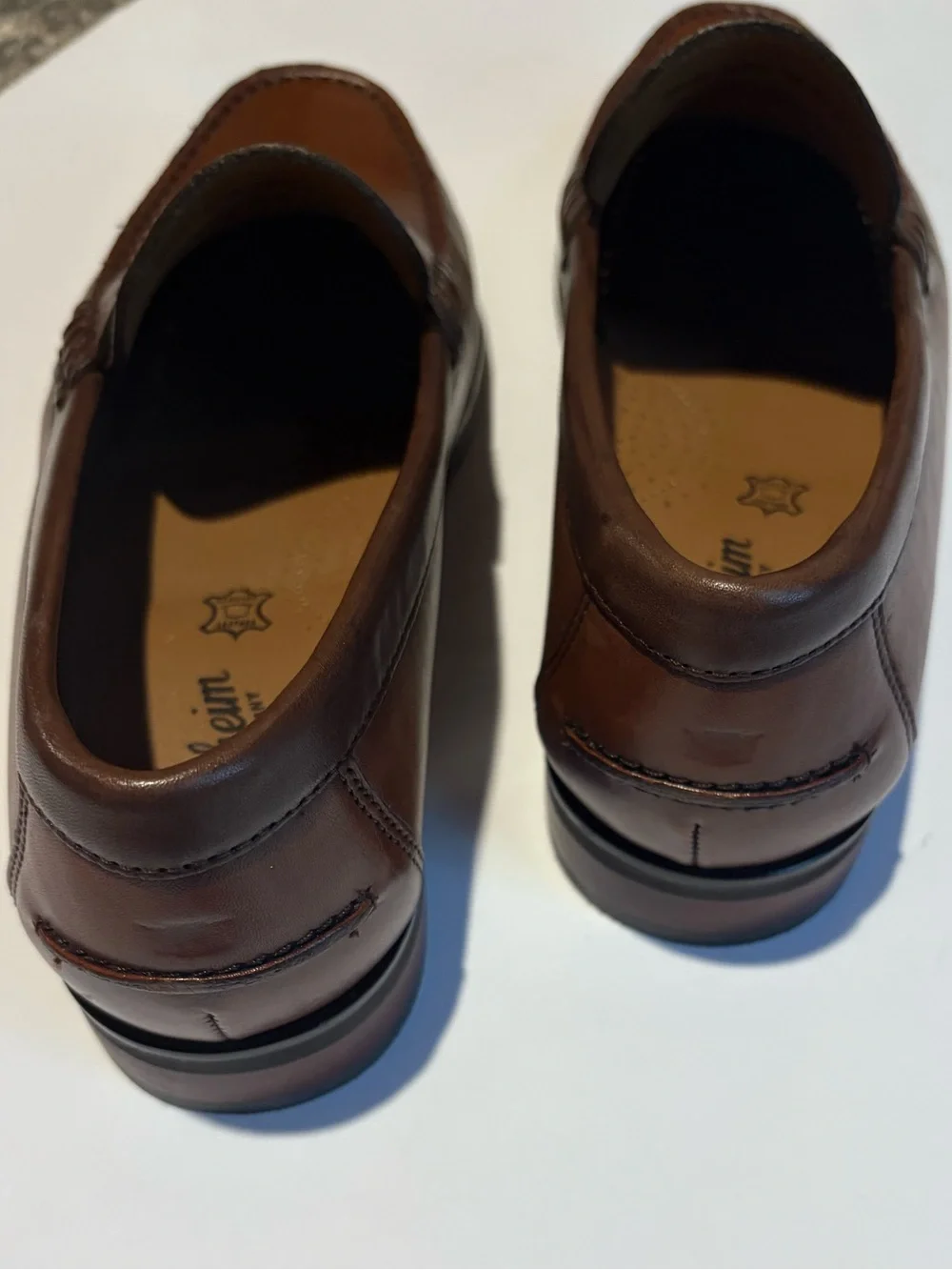 Florsheim Brown Leather Penny Loafers
